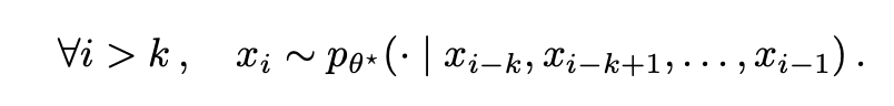 On the Sample Complexity of Next-Token Prediction